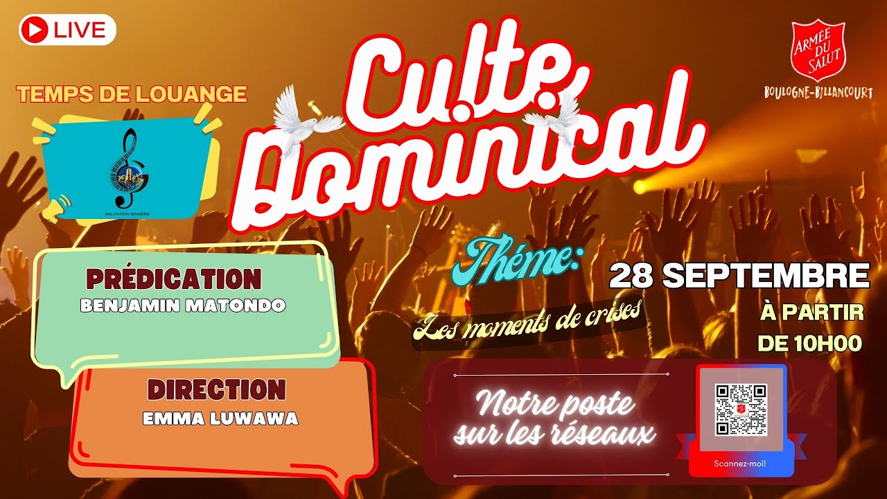 Culte du 28 Septembre 2025