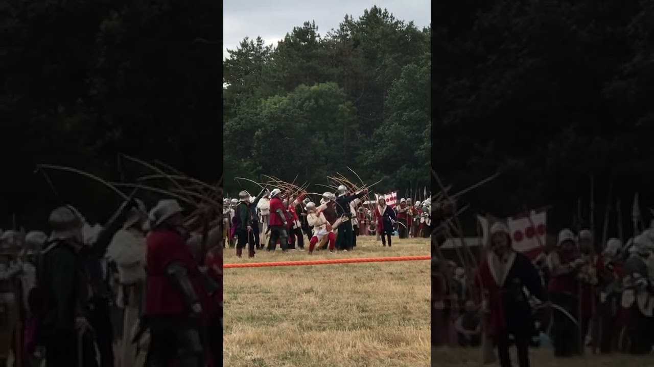 Bosworth Battlefield 2022 part of the reenactment of Towton