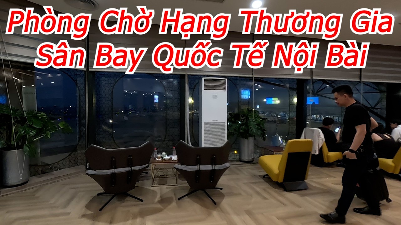 Mask TV - Phòng Chờ Hạng Thương Gia Sân Bay Quốc Tế Nội Bài