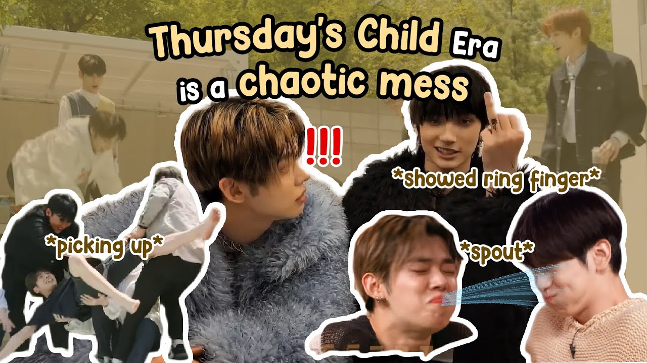TXT THURSDAY'S CHILD (GOOD BOY GONE BAD) era is a chaotic mess