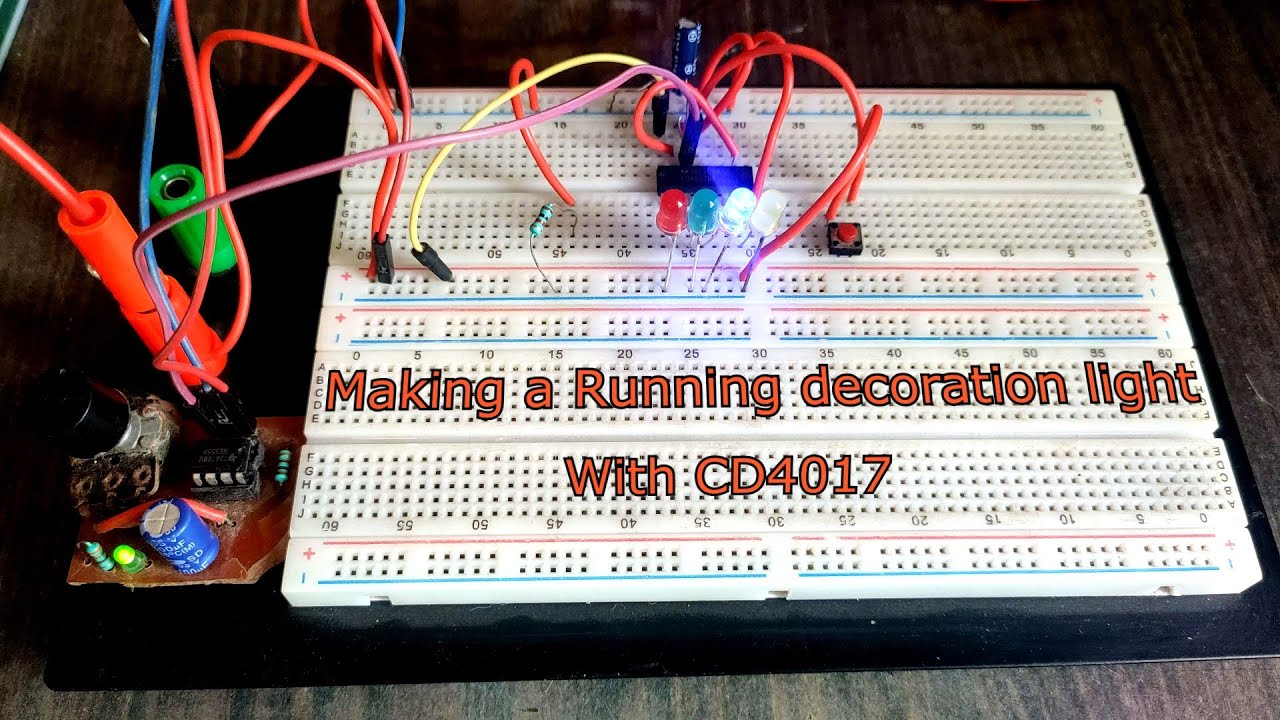 Diy | How to make a Running Display Light | Decoration Light | Digital Dice | All with only 1 Ic