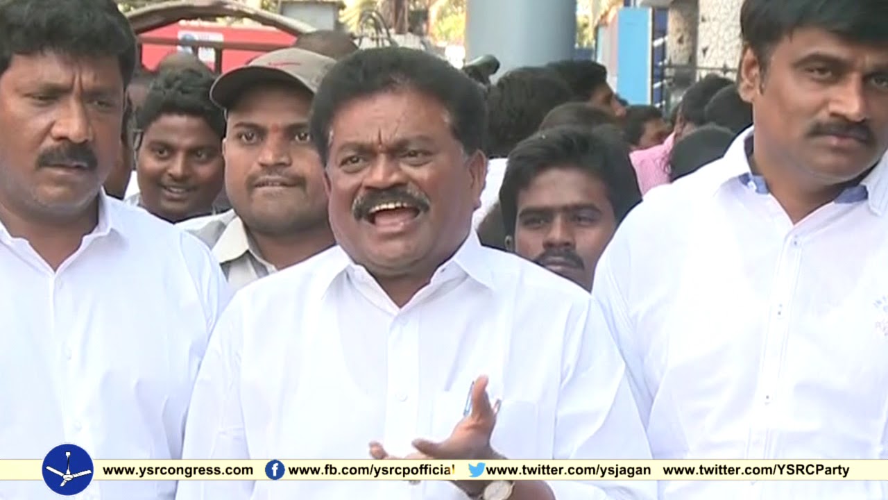 YSRCP BC Cell President Janga Krishna Murthy over murder attempt on YS Jagan