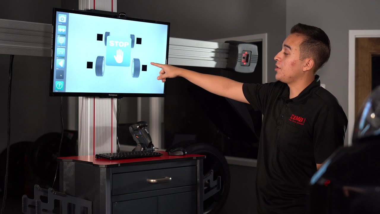 How To Perform An Alignment On The CEMB USA DWA3500 Alignment Machine