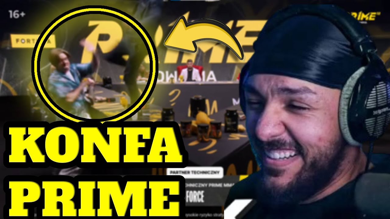 MERGHANI OGLĄDA KONFERENCJE PRIME MMA! w/ WŁODAR, TUSZOL