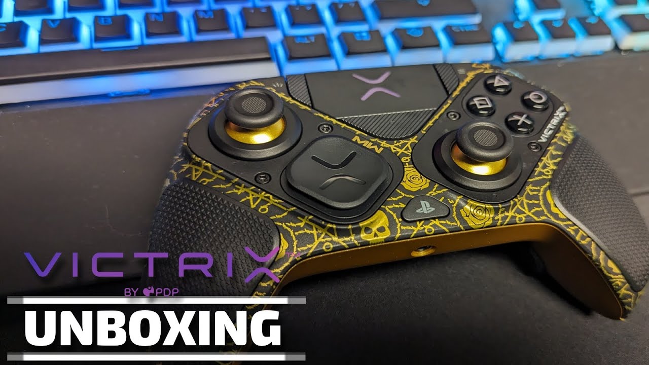 Unboxing the Call of Duty/Las Almas variant of the Victrix Pro BFG controller for PS5/PS4/PC!