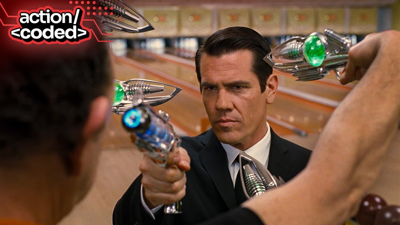 men in black 3 (2012) – agent j bowls with an alien head to get answers