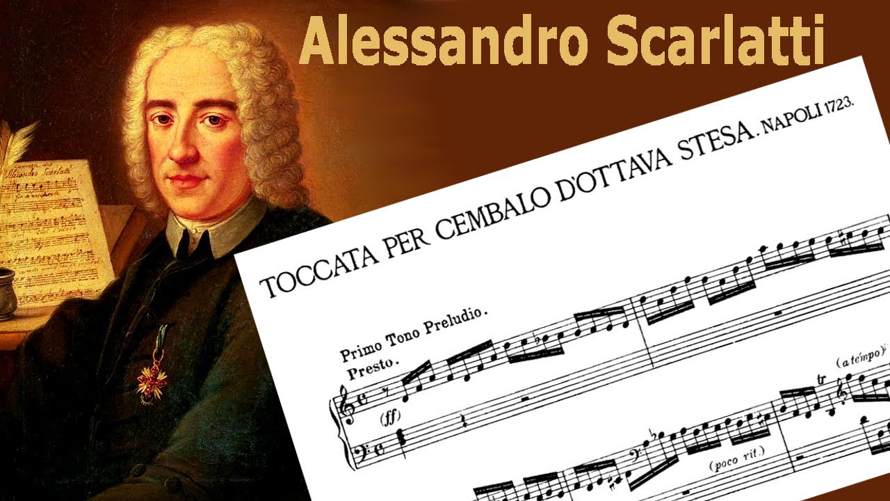 Alessandro Scarlatti - Toccata per Cembalo D'Ottava Stesa (mov. I, II & III) - Ticiano Biancolino
