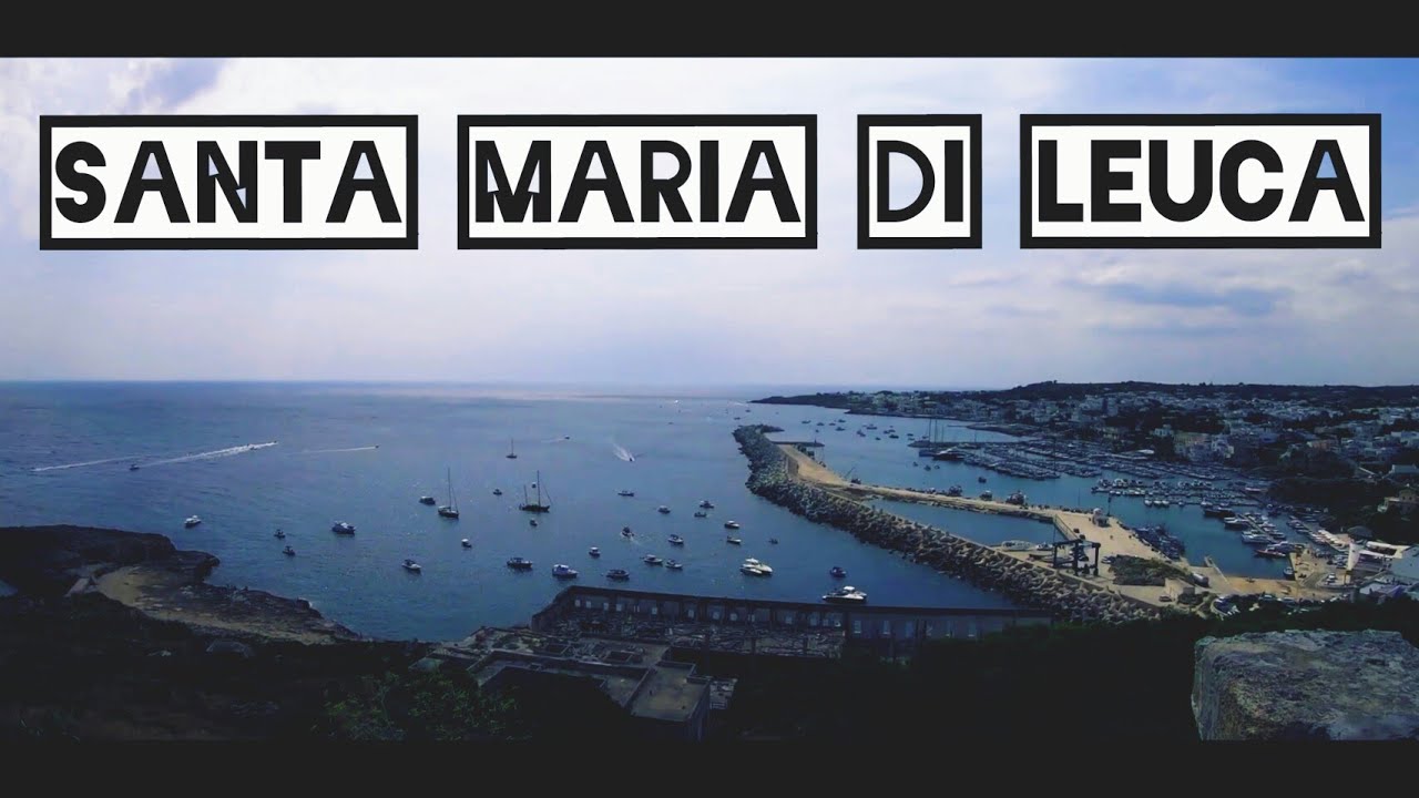 Santa Maria di Leuca INCONTRO DEI DUE MARI 4k
