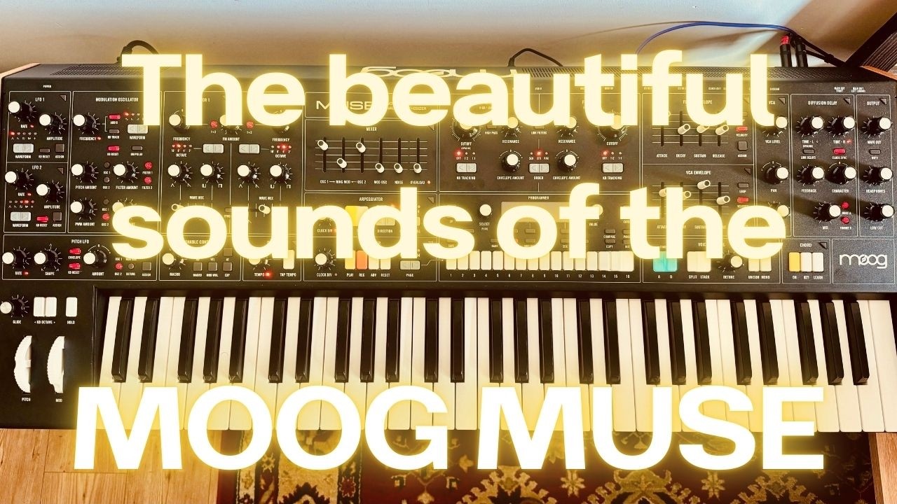 Moog Muse - My Favorite (tweaked) Factory Presets - Part 1