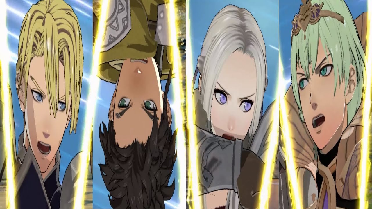 Fire Emblem : Three Houses - All Playable Characters Critical Hit Quotes