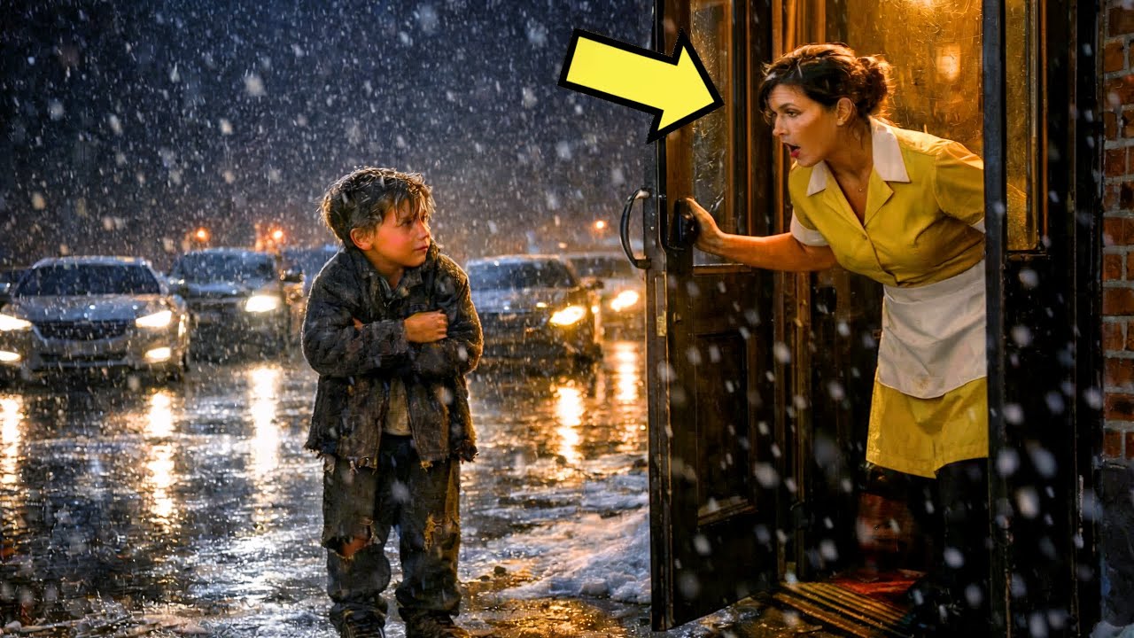 CHELNERIŢA RĂMÂNE ŞOCATĂ CÂND VEDE UN BĂIAT ÎNGHEŢÂND LA UŞĂ… ŞI 10 MAŞINI SE OPRESC