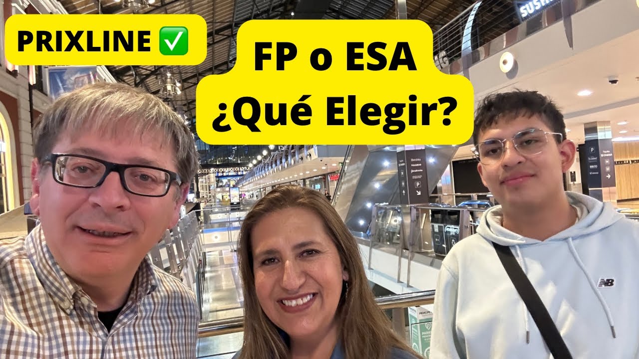 #PRIXLINE ✅ La FP o ESA ¿Qué Elegir para ir a España 🇪🇸 ?  #EnVivo