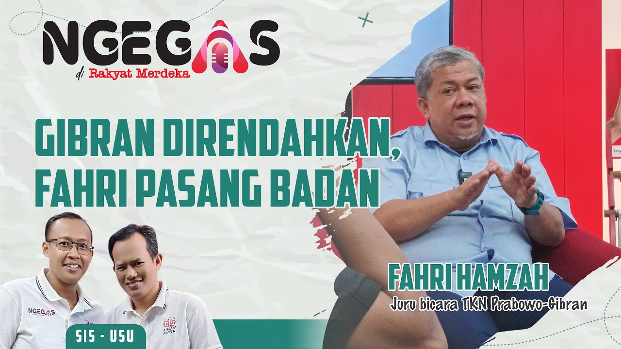 Gibran Direndahkan, Fahri Pasang Badan