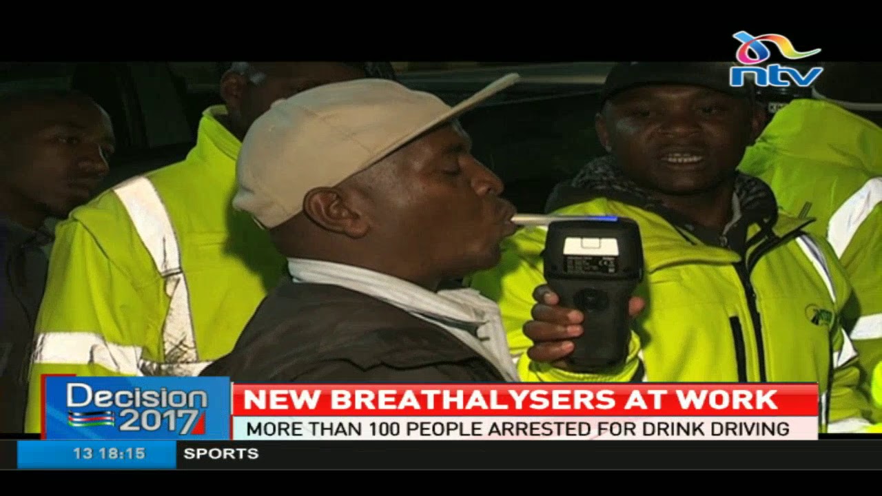 More than 100 people arrested for drink driving