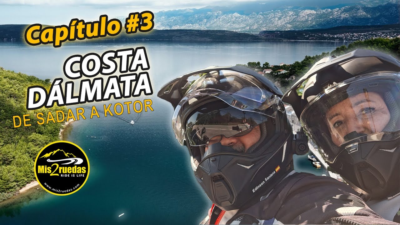 Montenegro y Bosnia EN MOTO. Capítulo 3 COSTA DÁLMATA de Zadar a Kotor (Montenegro)