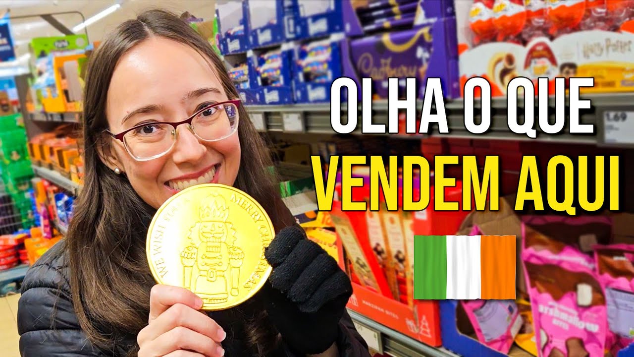CASAL BRASILEIRO SE CHOCA COM O QUE VENDEM NA IRLANDA E COM OS PREÇOS!
