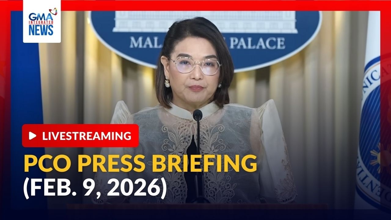 LIVE - PCO press briefing (Feb. 9, 2026) - Replay  | GMA Integrated News