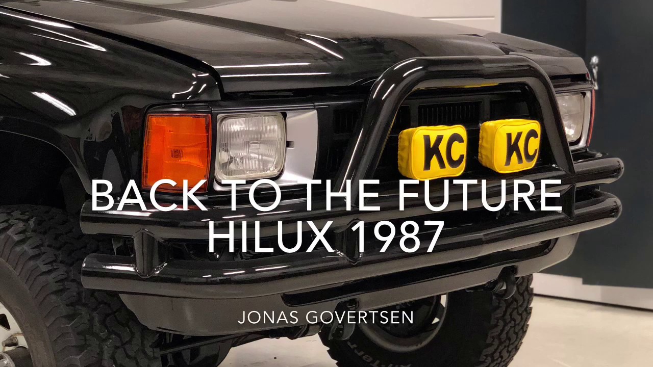 Back To The Future Hilux 1987
