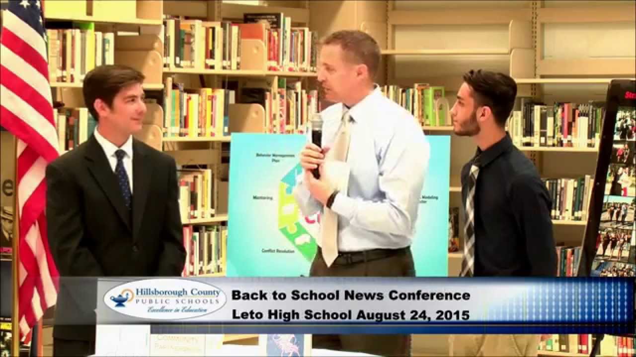 2015 Back to School Press Conference