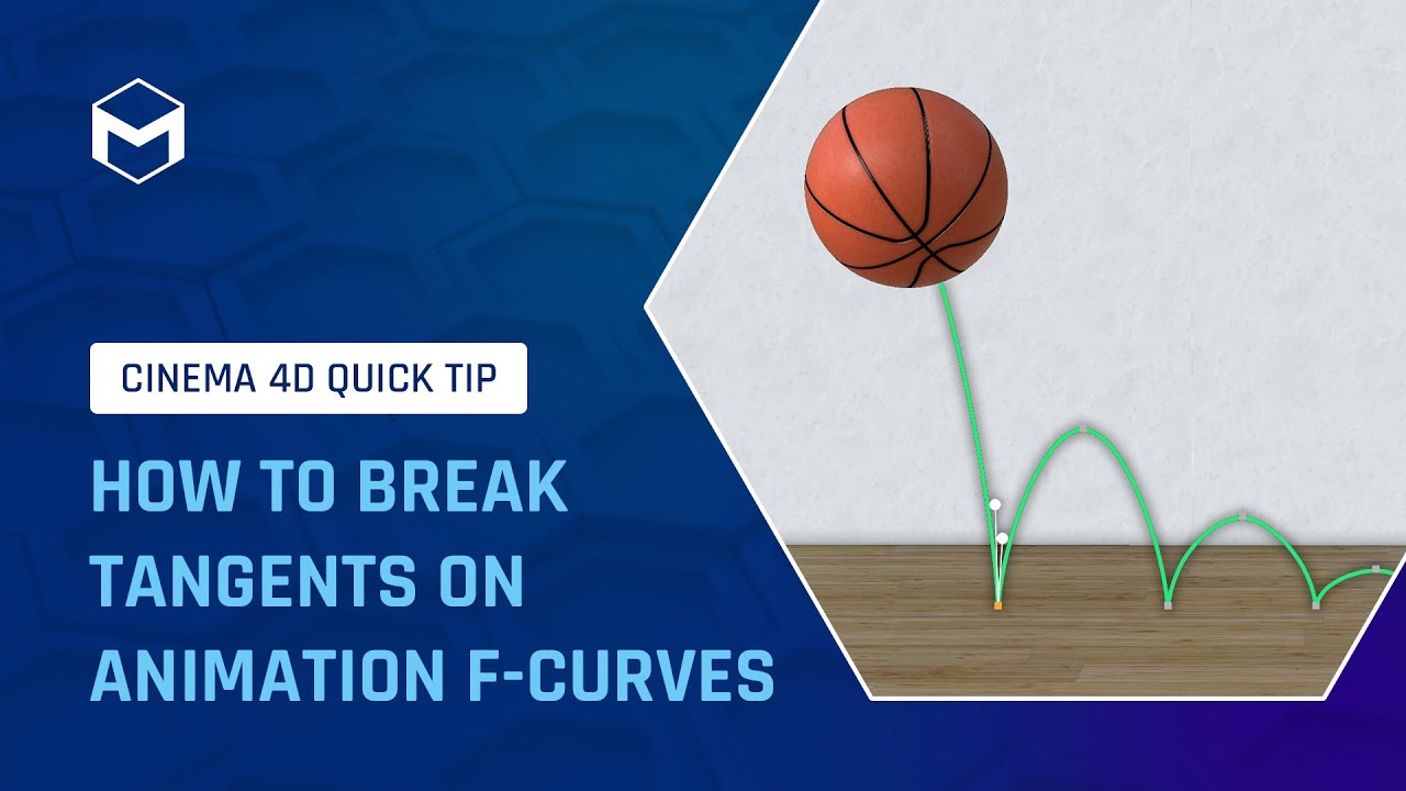 #C4DQuickTip 3: How to break tangents on animation f-curves in Cinema 4D