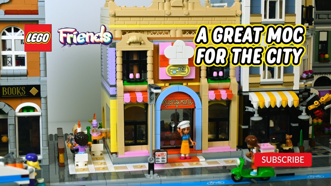 Я превратил этот набор LEGO Friends в великолепное модульное здание!
