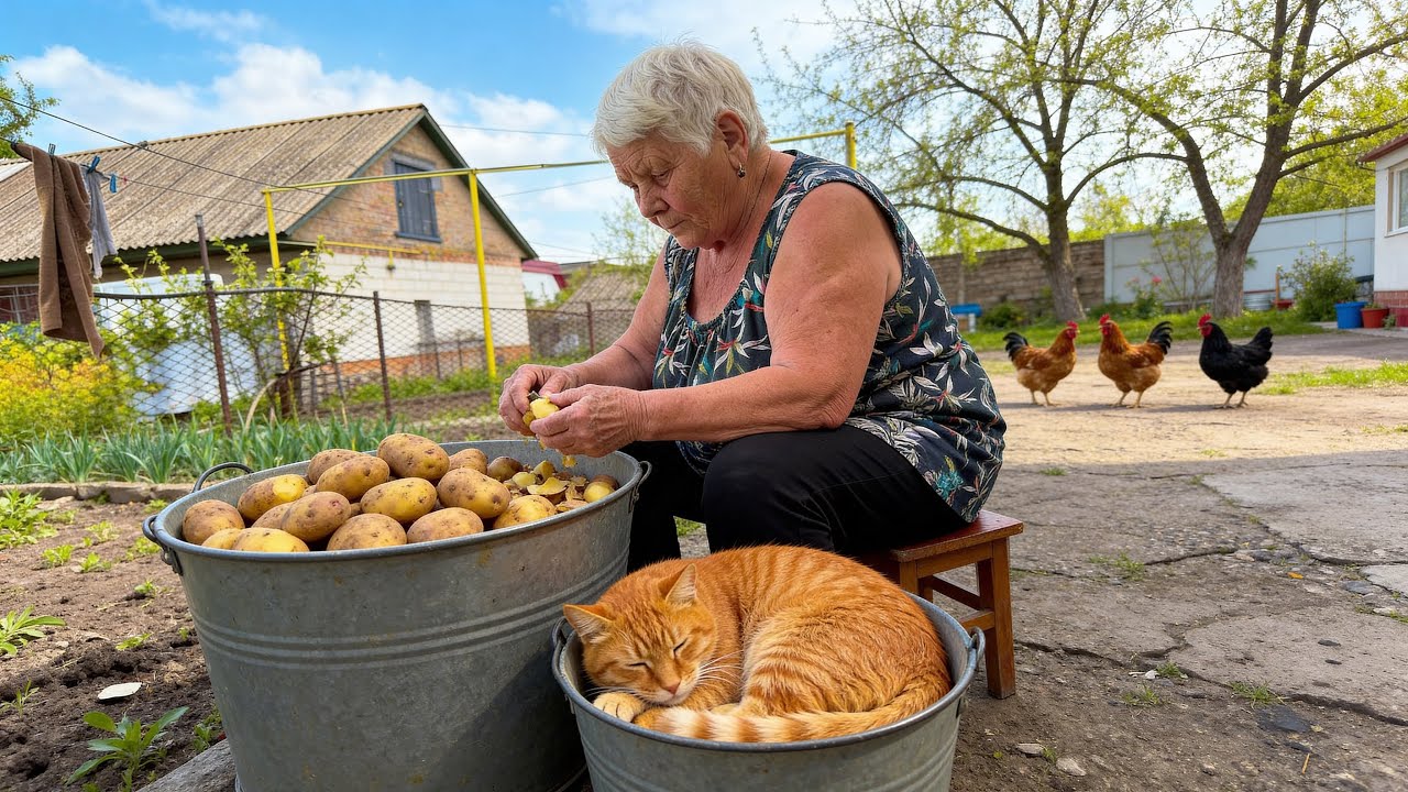 Quiet Days in the Carpathians 🌿 | A Grandma&rsquo;s Simple Life and Mountain Peace 🏔️