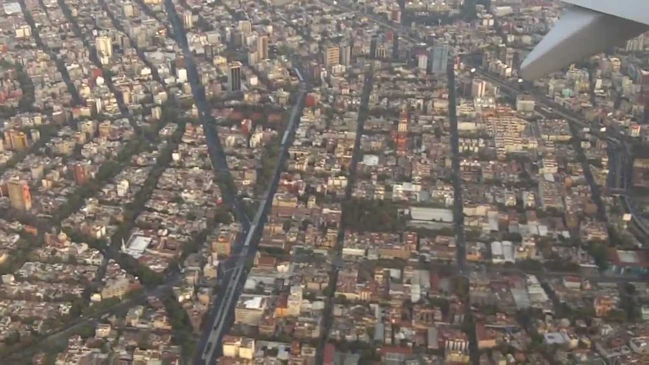 Mexico City from the air