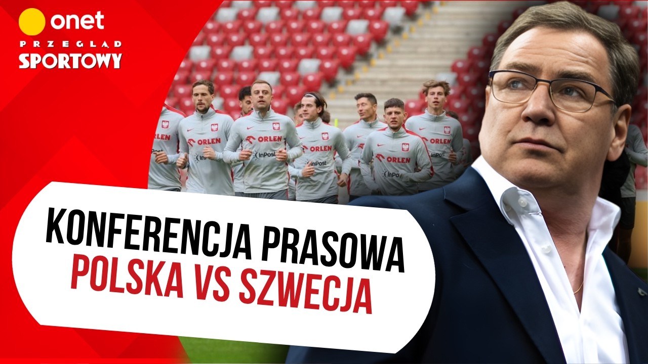 🔴 KONFERENCJA REPREZENTACJI POLSKI PRZED FINAŁEM BARAŻ&Oacute;W ZE SZWECJĄ | 30.03