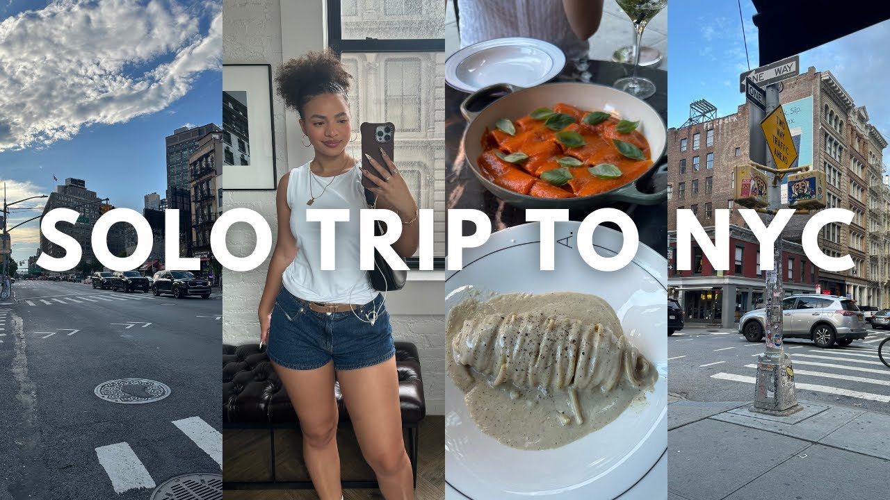 24 hours in NYC | solo trip vlog