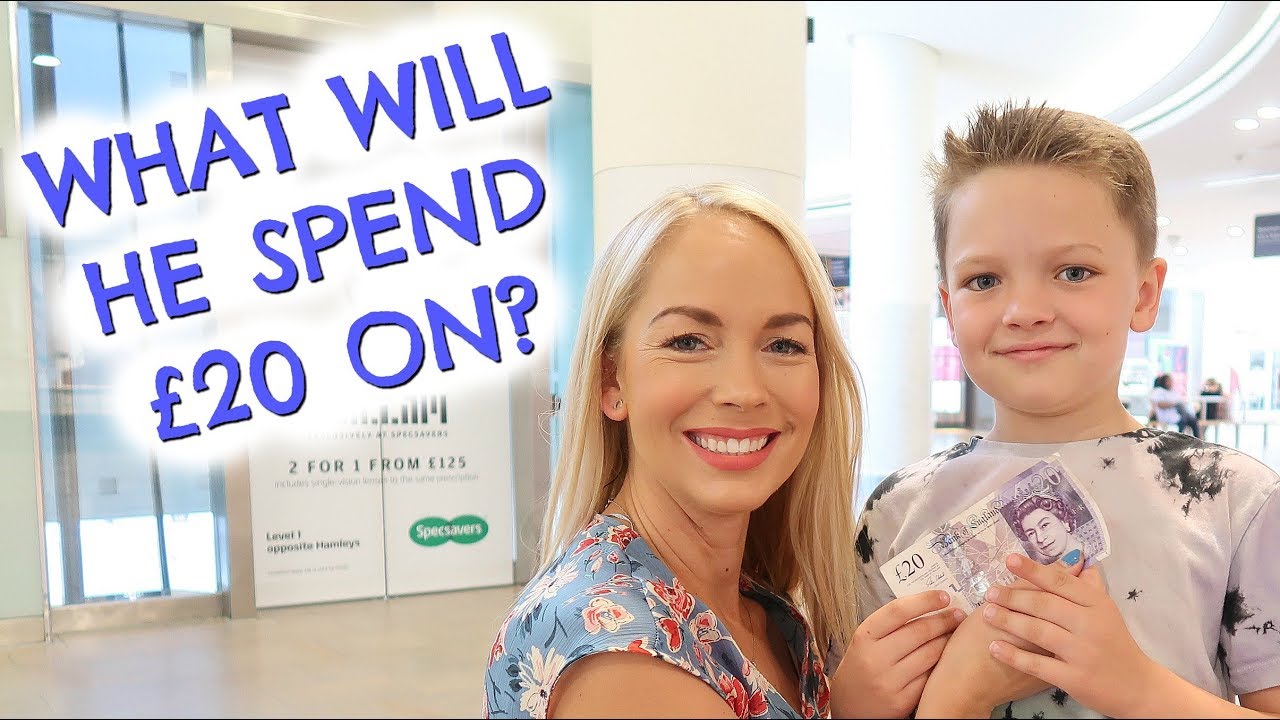 WHAT WILL HE SPEND £20 ON?  FAMILY DAY IN THE LIFE AT INTU LAKESIDE  |  EMILY NORRIS AD