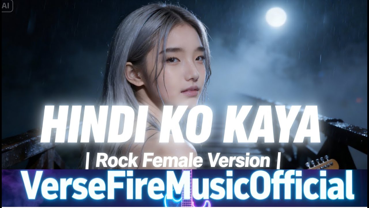 HINDI KO KAYA | Rock Female Version |  #femalerockcover #aipowered #cover