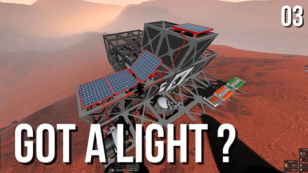 Свет, панели, действие &mdash; Stationeers Mars New Terrain