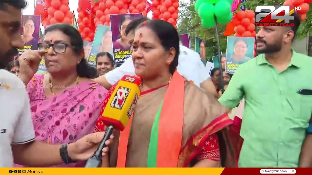 'പാലക്കാടിന് ശാപമോക്ഷം കിട്ടണം; ചർച്ച ചെയ്യപ്പെടേണ്ടത് മോദി ഗ്യാരന്റി';Sobha Surendran
