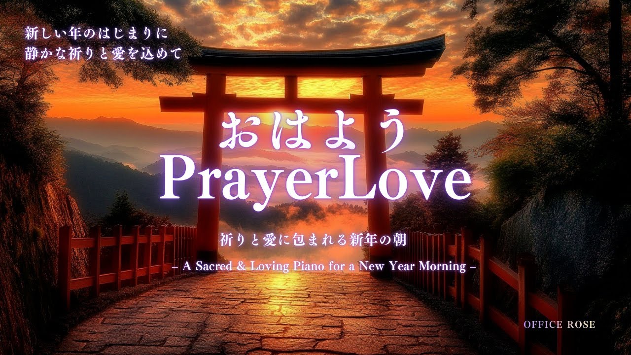 【祈りと愛】祈りと愛に包まれる新年の朝 ピアノ Prayer Love – A Sacred & Loving Piano for a New Year Morning