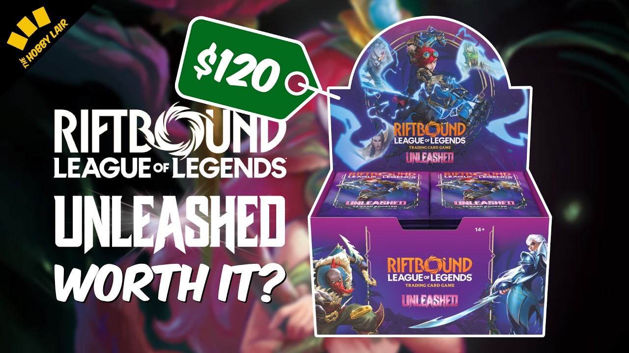 Распаковка бустерного бокса Riftbound Unleashed! Неделя выхода нового набора в League Of Legends ...