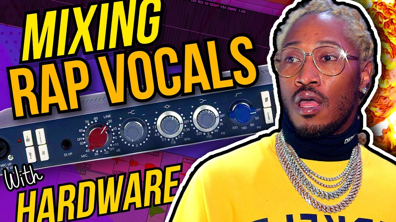 Mixing Rap Vocals using Hardware Neve 1073 SPX Preamp in Apollo Twin X in Pro Tools
