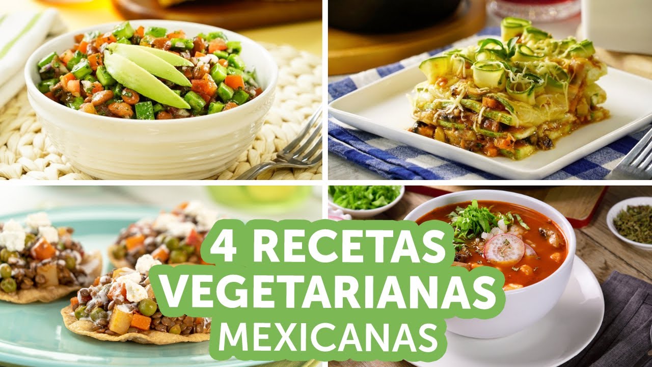4 recetas vegetarianas mexicanas | Kiwilimón