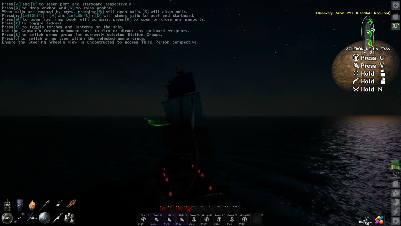 Atlas Brigantine X  NPC Pirate Brigantine dammed experience