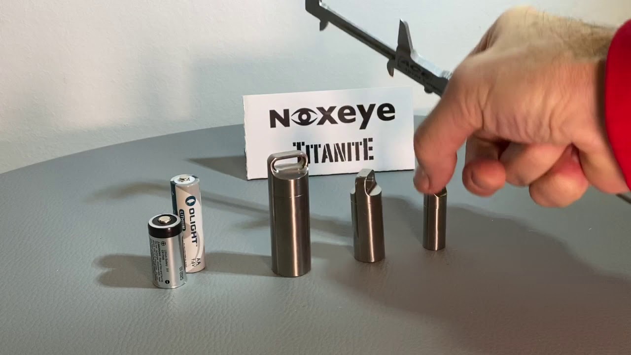 Noxeye Titan CA005 Kapsel 3 Gr&ouml;&szlig;en