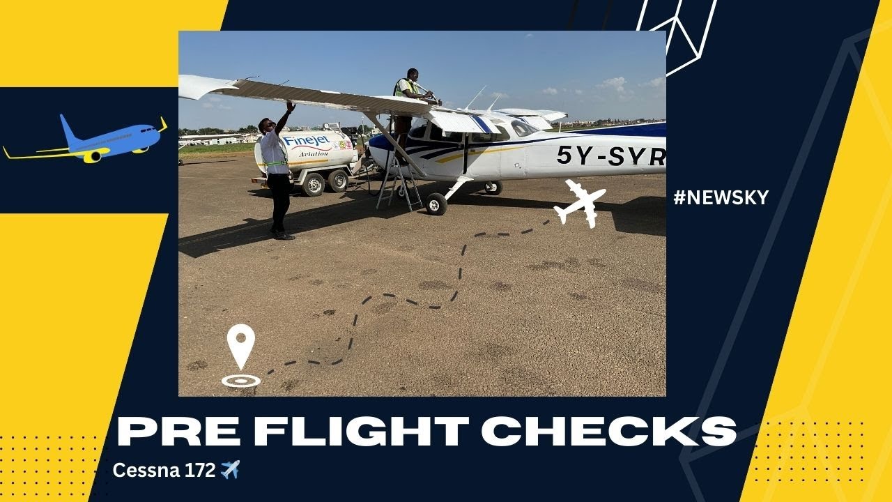 Preflight Check on the Cessna 172 ✈️ | Feeling Like a Star with Flitestar Academy!