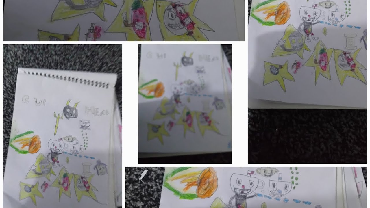 سلسلة  رسم غلافات العاب الجزء ٢ كاب هيد