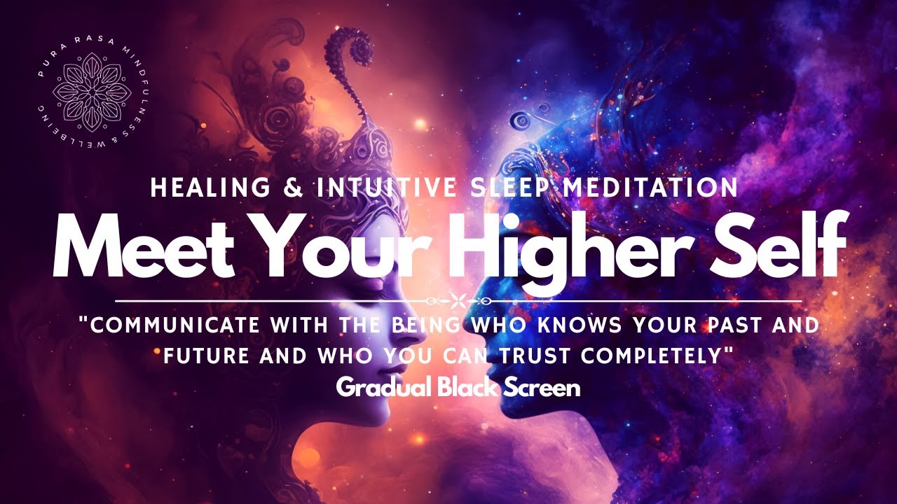 Meet Your Higher Self 🩷 Healing Guided Sleep Meditation