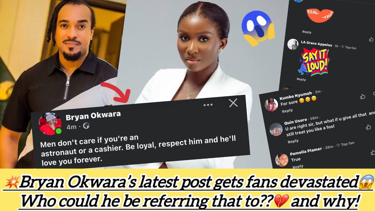 BREAKING😳Bryan Okwara’s Latest Post Sparks Relationship Buzz! We found Out Who🔥#trending 