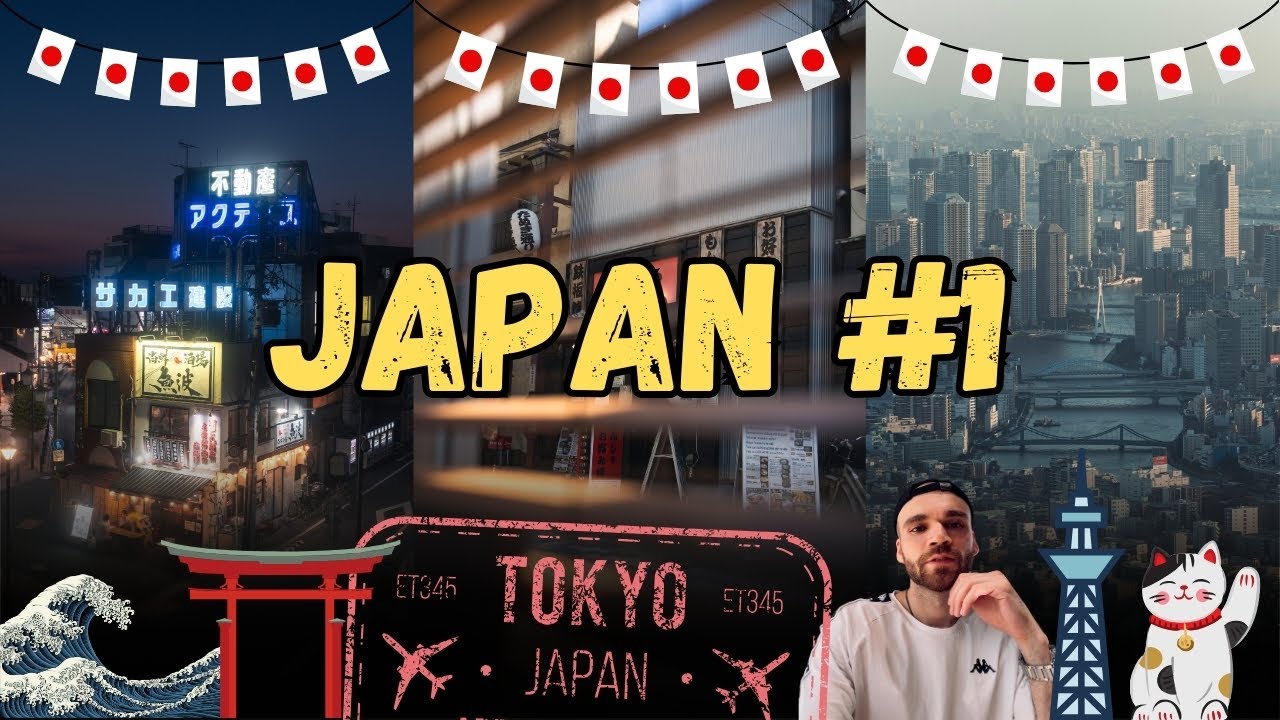 Japonsko #1 | Návrat po 4,5 letech, šílené horko, Tokyo Skytree a ulice plná plastových jídel!