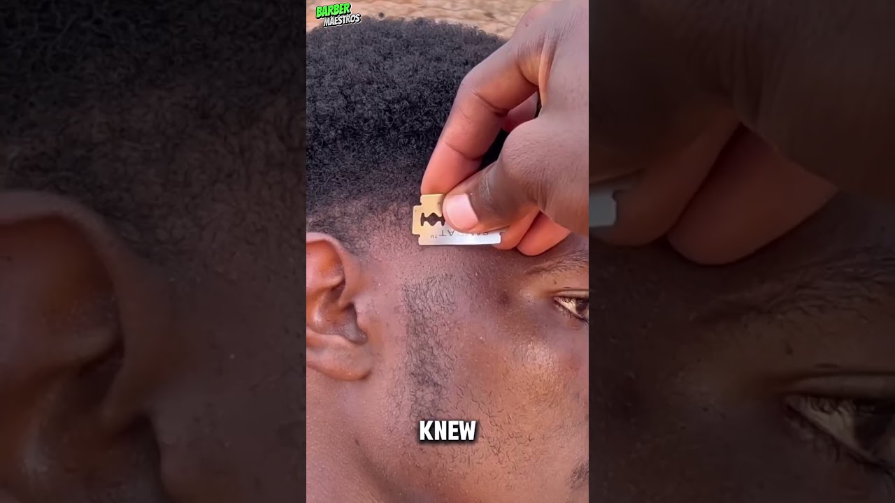 BEST BARBER IN THE WORLD IN VILLAGE✂️🧔
