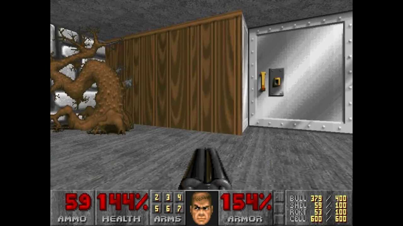 Doom 2 (Doom 3: BFG Edition) - Censored Wolfenstein Maps