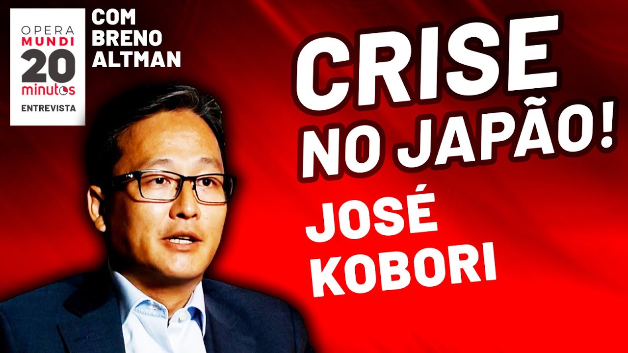 José Kobori - Por que economia do Japão está em risco - programa 20 Minutos