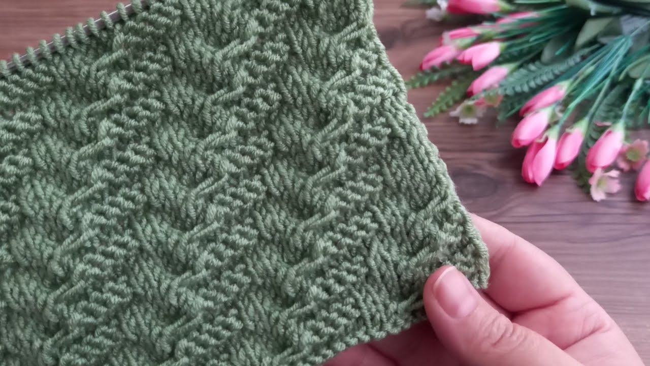 ✅️🍀Ördükçe Elinizden Bırakamayacağınız Örgü Modeli ✅️İki Şiş Muhteşem Örgü Modeli ✅️knitting pattern