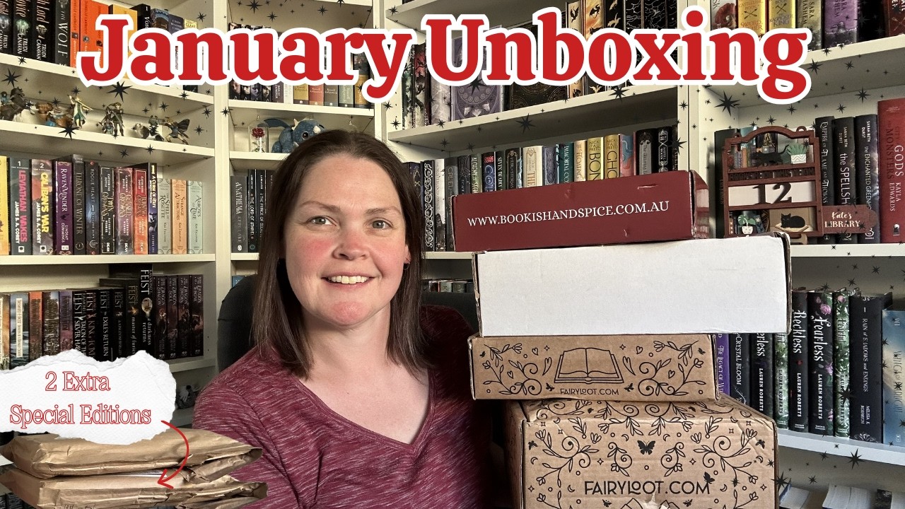Fairyloot YA & Romantasy, Broken Binding, Bookish & Spice + more | January Unboxing
