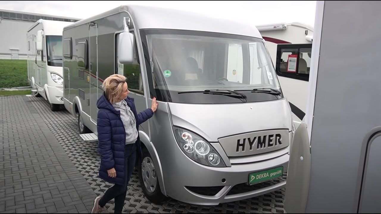 Wertvolles Wohnmobil: HYMER EXSIS I. 10 Jahre alt und extrem schön.